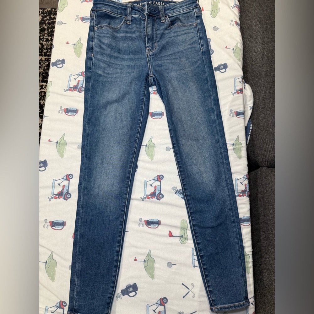 American Eagle Outfitters Blue Skinny Jeans